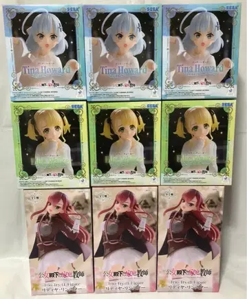 공주님 가정교사 피규어 3종 세트 리디야 티나 엘리