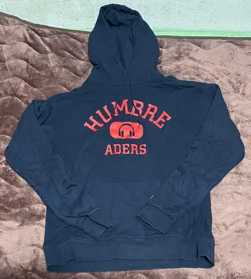 햄브레더즈 칼리지 로고 후드티 네이비 XL