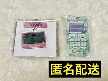 밀키 서브웨이 밀서브 핸드폰풍 아크릴 케이스 키링 맥스