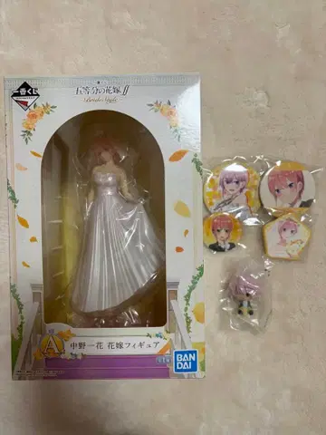 나카노 이치카 피규어 캔뱃지 세트