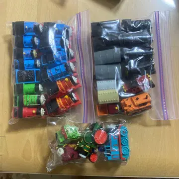 캡슐 프라레일 차량 세트 기관차 토마스