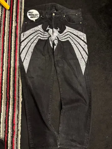 마블 데님 Y2K 베놈