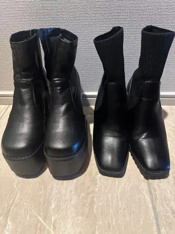 새상품급 GRL 부츠 2세트