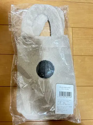 스타벅스 홀리데이 2025 보틀 숄더백 퍼 베이지 미개봉