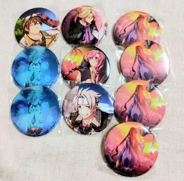 영웅전설 섬의 궤적 프로 복권 캔뱃지 조르주 루파스 엠마 크로우 외