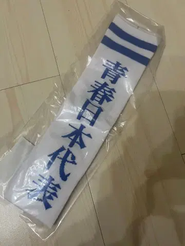 아타라시 학교의 리더즈 청춘 일본 대표 양말 화이트 미사용 미개봉