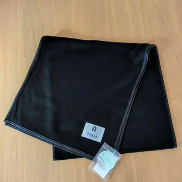 [ 새상품 ] FURLA 스톨 머플러 세탁 가능한 캐시미어 100% 블랙