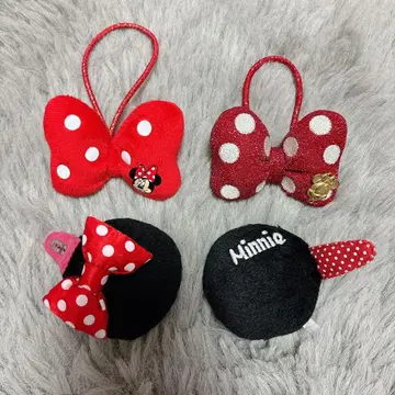 도쿄 디즈니 리조트 미니 머리끈 헤어 클립 헤어핀 묶음 판매