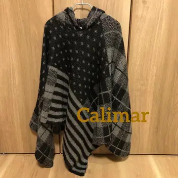 Calimar 후드 부착 판초 이탈리아제