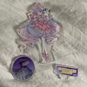 [ 한정판 ] 유키 미쿠 x 마이멜로디 SNOW MIKU 아크릴 스탠드
