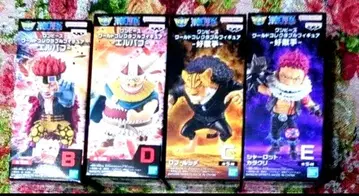 원피스 월드 컬렉터블 피규어  엘바프 호적수 4종