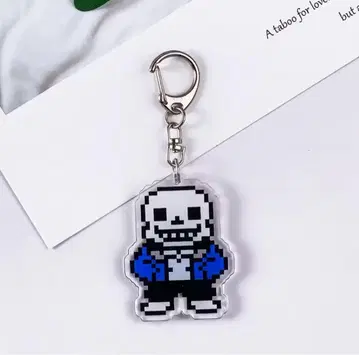 [ 미사용 새상품 ] UNDERTALE 아크릴 키링 8개 세트