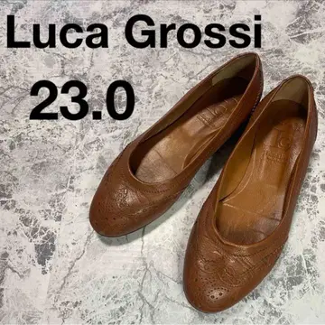 새상품급 Luca Grossi 루카그시 천연 가죽 이탈리아제 메달리온