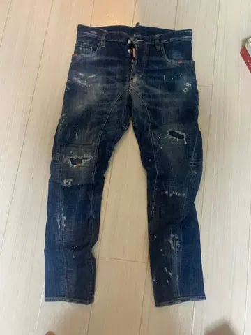 DSQUARED2 데미지 가공 데님 팬츠