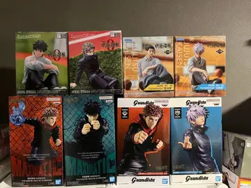 주술회전 피규어 8체 세트