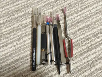 선 파기용 끌, 핀셋 외