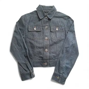 빈티지 마이클 코어스 데님 쇼트 재킷