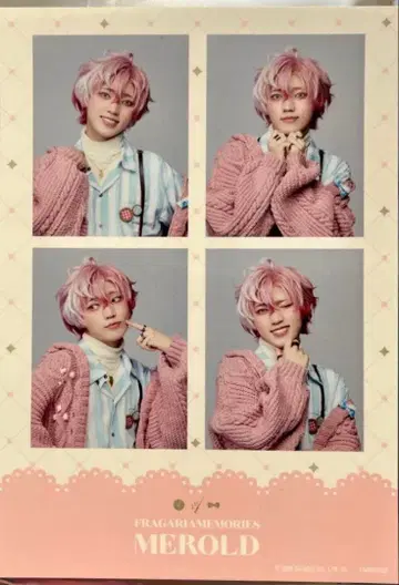 플라뮤 랜덤 4컷 스티커 멜로드