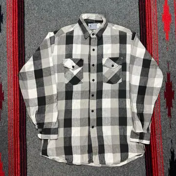 80s ALASKAN flannel shirt