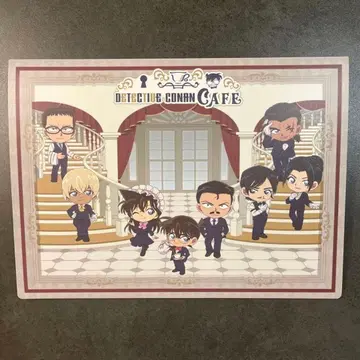 코난 카페 2025 클리어 파일 홀더  모로후시 타카아키 코난