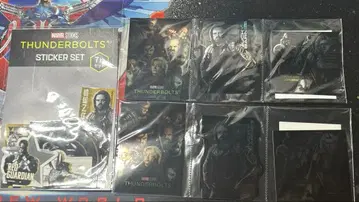 마블 썬더볼트 스티커 세트