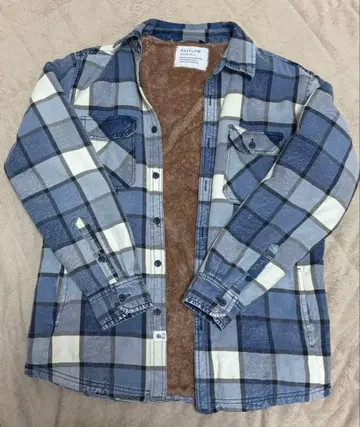 BAYFLOW 플리스 자켓 사이즈 3 체크 무늬