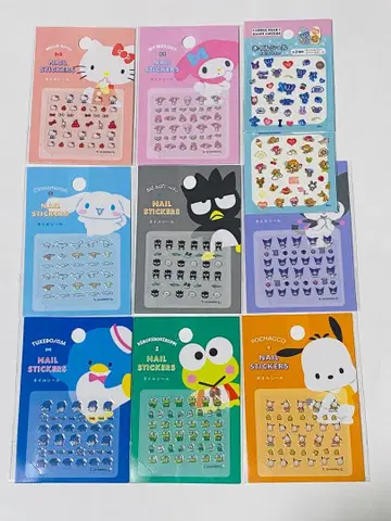 산리오 엔젤블루 데이지러버스 네일씰