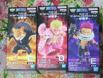 원피스 월드 컬렉터블 피규어 3종 세트