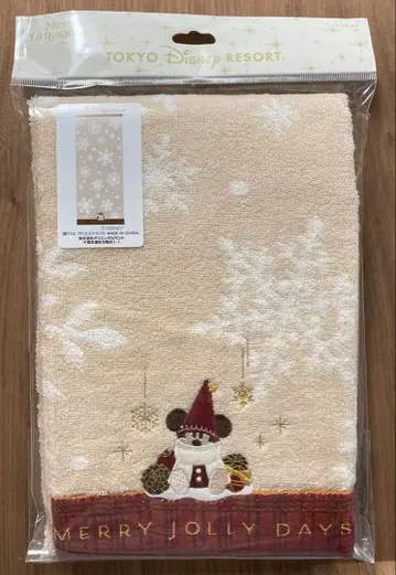 릴린린 페이스 타월 디즈니 크리스마스 2025