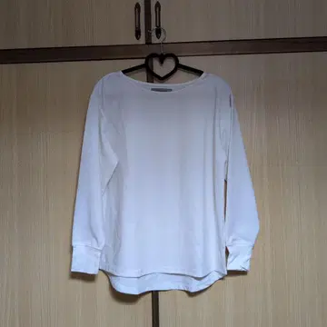 새상품 나노 유니버스 화이트 상의 긴팔 화이트 나노 유니버스