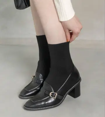 Randa 스트레치 삭스 앵클부츠