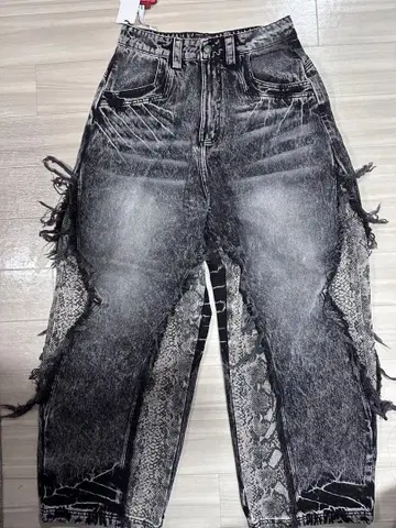 [해외 스트릿] Peoplesense 와이드 데님