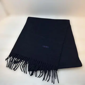 LIBERTY 100% 캐시미어 머플러 블랙 독일제