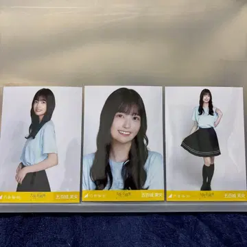 노기자카46 브로마이드 이오키 마오 컴프 쿠보 시오리 졸업 콘서트 T셔츠