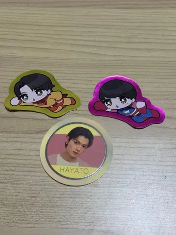 사노 하야토 & 요시다 진토 스티커 세트