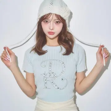 Darich DR 비쥬 리브 니트탑