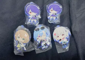 아오기리 고등학교 러버 마스코트 5개 세트