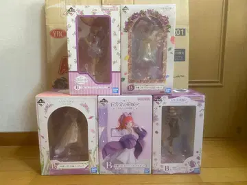 제일복권 5등분의 신부 나카노 니노 피규어 세트