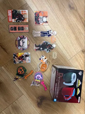 나의 히어로 아카데미아 바쿠고 카츠키 굿즈 세트