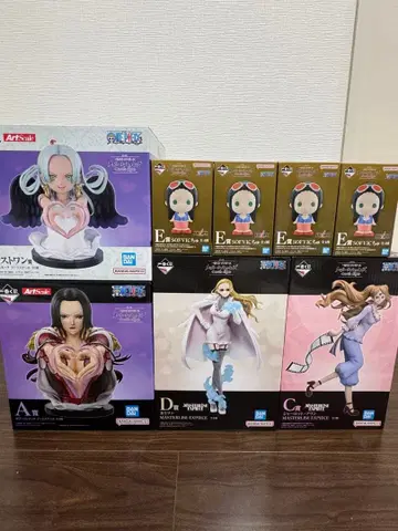 제일복권 메모리 오브 히로인즈 피규어 세미 컴프 세트