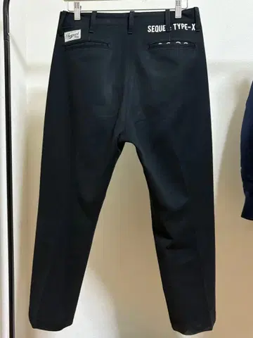 SEQUEL 시크웰 TYPE-XF 치노 팬츠 블랙 s