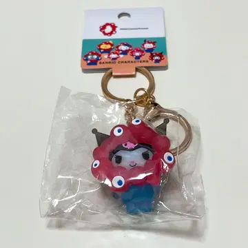 EXPO2025 산리오 미야쿠미야쿠 클리어 컬러 키링 쿠로미