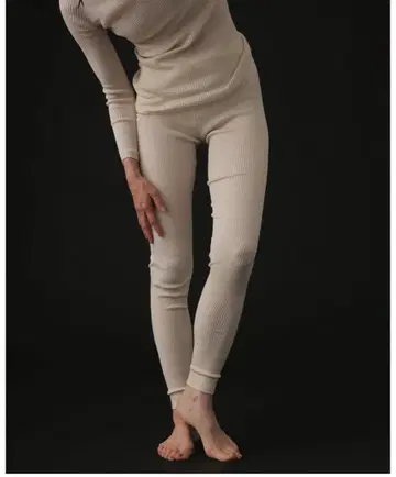 실크 혼방 리브 레깅스 에밀리 위크