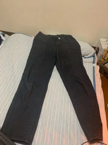 EDWIN 차콜 트위드 팬츠