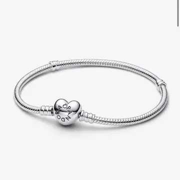 판도라 모먼츠 하트 브레이슬릿 16cm