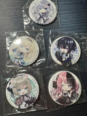 브이스포 캔뱃지 모음