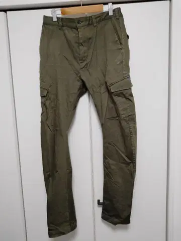 카고 팬츠 올리브 그린