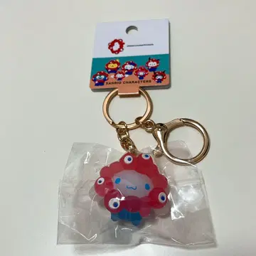 EXPO2025 산리오 미야쿠미야쿠 클리어 컬러 키링 시나몬