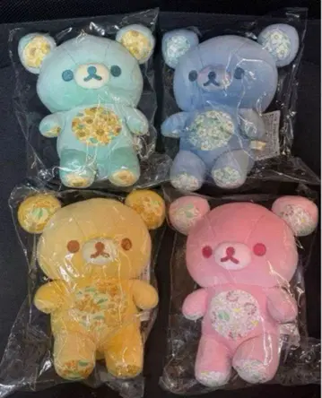 리락쿠마 긴자 한정판 GINZA 당신을 생각하는 포근한 4세트