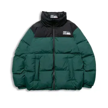 퍼스트 다운 다운 자켓 리버서블 그린/블랙